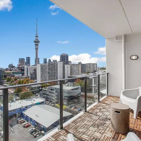 Skyline Serenade Apt With Skycity View And Parking Auckland Exterior photo